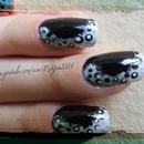 31 Day Challenge ~ Black and White nails