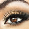 Bridal look with fun lashes 2