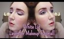 White Lid Lavender Makeup Tutorial!