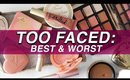 5 BEST & 5 WORST: TOO FACED | Jamie Paige