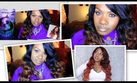 Freetress Equal Lace Front Wig| Collab w/SamoreLoveTV ft. Divatress.com