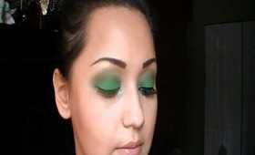 Makeup Tutorial- Sassy Green Makeup