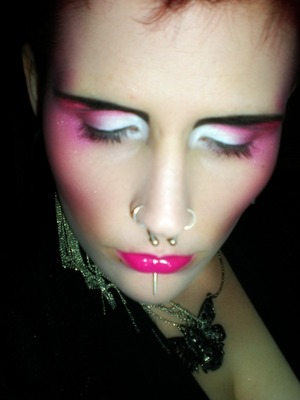 Look using: OCC Lip Tar in Anime, and Sugarpill & MAC eyeshadows and pigments.