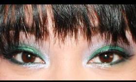 Minted Green Makeup Tutorial + Bloopers