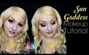 Sun Goddess Halloween Makeup Tutorial