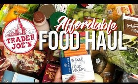 AFFORDABLE FOOD HAUL : TRADER JOES ORGANIC CLEAN HEALTHY GROCERY SHOPPING ON A BUDGET | SCCASTANEDA