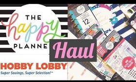 HobbyLobby | Happy Planner Haul
