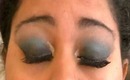 Blue Smokey Eye Makeup