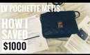 Louis Vuitton Pochette Metis Unboxing-How I saved over $1000 from Tradesy