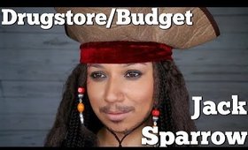 Jack Sparrow Drugstore Makeup Tutorial | ChristineMUA