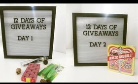 12 Days of Giveaways! | heysabrinafaith