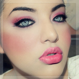For a list of the products used please go to http://jolanijolie.com/profiles/blogs/pink-obsession ;)