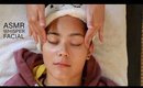 ASMR facial massage for sleep & stress reduction (whisper)