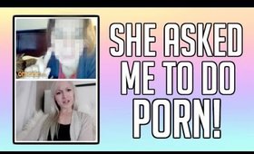 GIRL TELLS ME TO DO PORN ON OMEGLE!