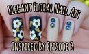 INSPIRES BY | Episode 3 | Nail Gems Elegant Floral Nail Art Design | Stephyclaws