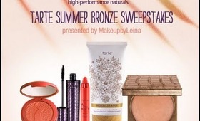 Tarte Summer Bronze Giveaway WINNERS ANNOUNCED!