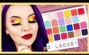 5 Looks Using Jeffree Star's JawBreaker Palette + Swatches