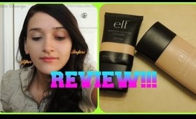 ELF Acne Fighting Foundation REVIEW and DEMO