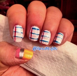 My take on nail looks by PackAPunchPolish and MissJenFabulous