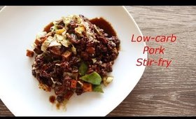 Low Carb Pork Mince Stir Fry