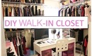 DIY Walk-in Closet