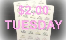$2.00 Tuesday | Limited Edition Sheets| PLAN WITH TAM