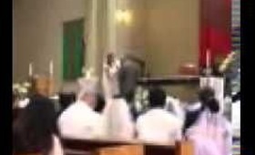 Wedding vow exchange