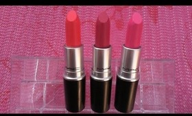 LIPSTICK COLLECTION W/ SWATCHES : MAC PLAYLAND COLLECTION