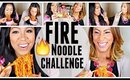 SUPER SPICY KOREAN RAMEN CHALLENGE | Fire Noodle Challenge
