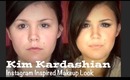 Kim Kardashian Instagram Inspired Warm Brown Makeup Look