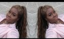 ♡ Full Lace High PonyTail + Ash Blonde COLOR  D.I.Y ft. YOLISSA HAIR