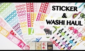 Scribble Prints Co and Washi Haul