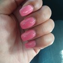 Barbie Pink Gel Nails