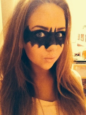 Batman makeup look, what does everyone think?