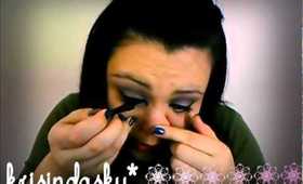 Kim Kardashian goth inspired