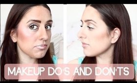 MAKEUP DO'S AND DON'TS | Laura Black