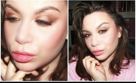 Metallic and Rose Toned Monochrome Make-Up Tutorial | Manny MUA Palette Inspired