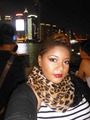 sweated this out a little bit. photo taken at night with flash at the bund