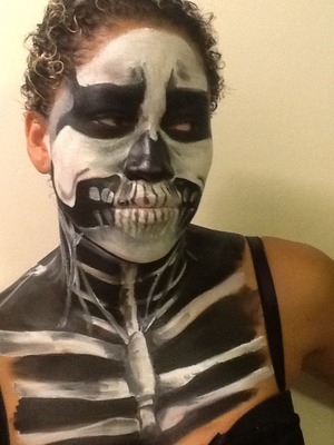 Bianca's Halloween paint.....
