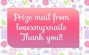 Prize Mail From lovexmyxnails, thank you! [PrettyThingsRock]