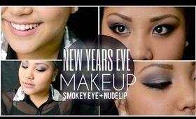 New Years Eve Makeup Tutorial Using the Naked 3 Palette | Smokey Eye & Nude Lip