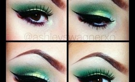 Greens & Purples for Brown Eyes♡Makeup Tutorial