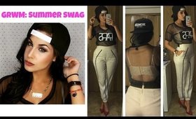 GRWM Summer Night Swag: Makeup + OOTD