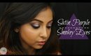 Valentines Day Date Night Makeup Tutorial | Purple Halo Smokey Eyes (Drugstore Makeup)