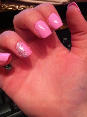 Pink glitz