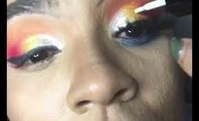 Pride Inspired Makeup Tutorial featuring The Crayon Case