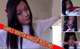 SIMPLE WINTER MAKEUP ROUTINE