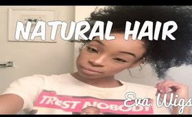 MyLong Natural Hair Tut! //Eva Wigs Kinky Curly Hair !