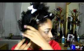 Natural Hair: Bantu Knot Out Tutorial