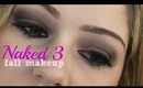 REUPLOAD: Dark Vampy Dramatic Fall Makeup -Cranberry Lips - Naked 3 Palette Tutorial
